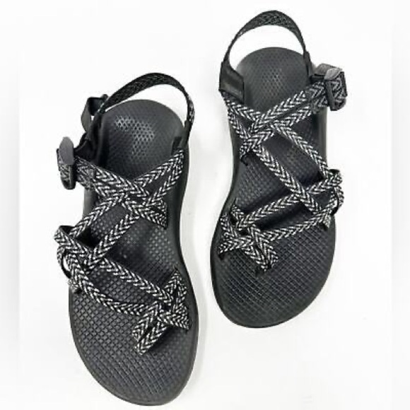 NWT - Chaco ZX/2 Sandals -black and white - size 6 - Picture 2 of 5